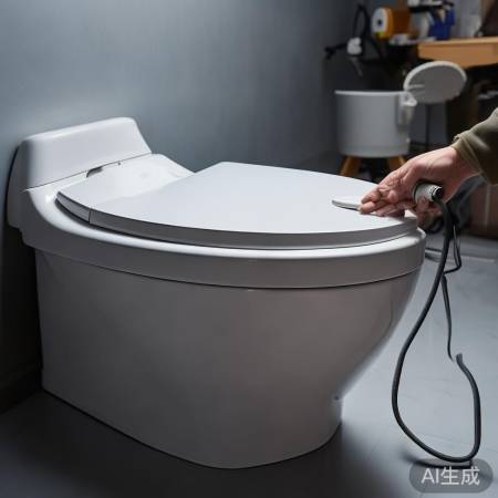 检查智能马桶电源线