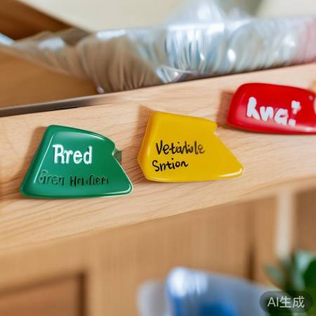 颜色标签识食材