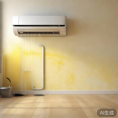 空调旁墙发黄原因分析