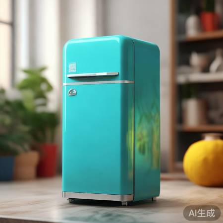 迷你节能冰箱,环保艺术品