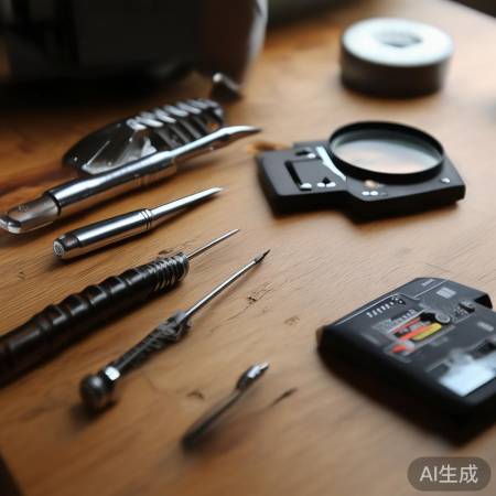 更换指纹锁电池工具准备