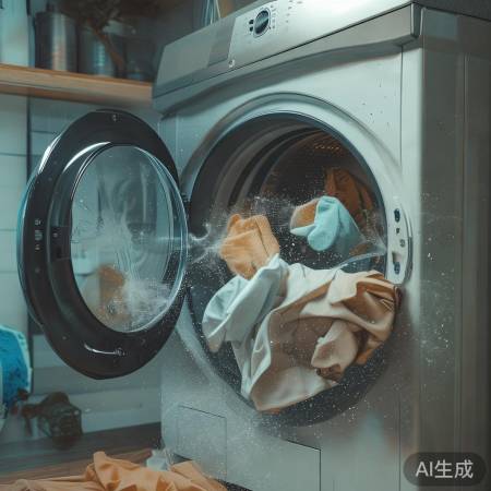 洗衣机脱水撞桶小插曲