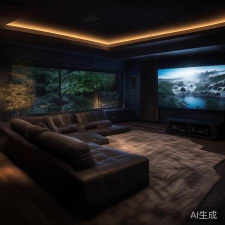 寻找安静角落，打造家庭影院