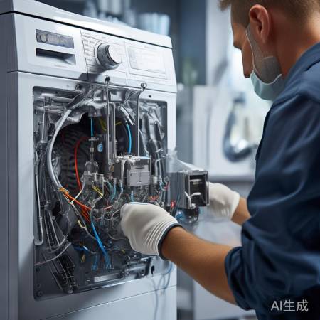 美诺洗衣机快速维护服务教导<LG洗衣机报错IE故障排查及解决方法>